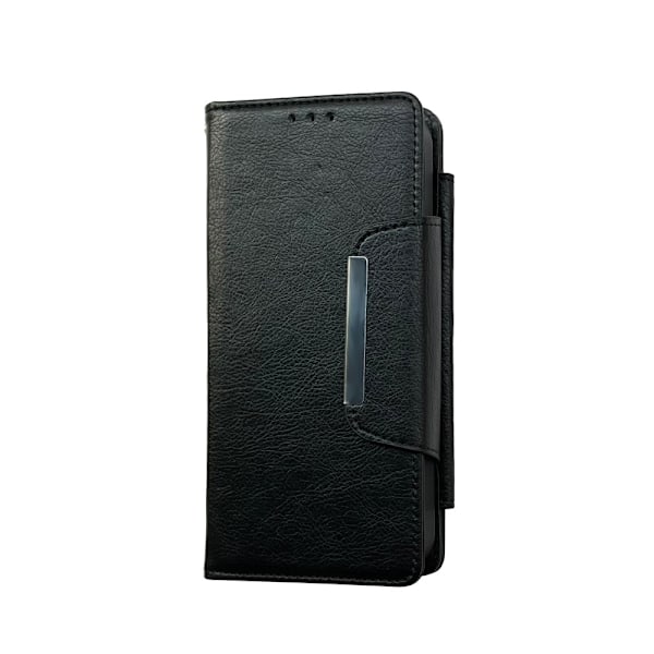 SKALO Google Pixel 9a 2-in-1 Magnetiskt Avtagbart Plånboksfodral - Svart Svart