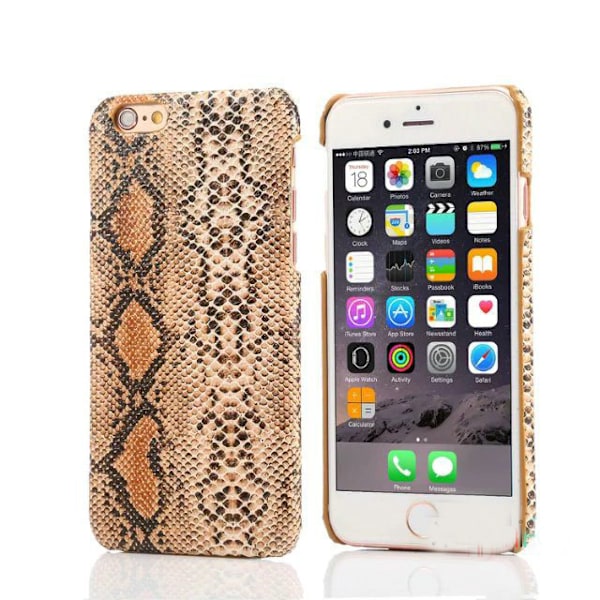 Motivskal med Ormskinn till iPhone 6/6S Black