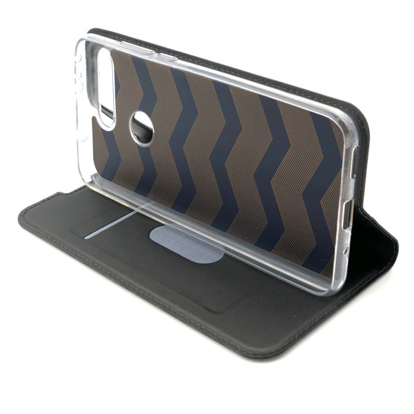 Plånboksfodral Ultratunn design Huawei Honor View 20 Dark grey