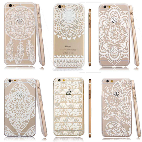 Mandala Skal till iPhone 6/6S - Olika motiv MultiColor Motiv 2