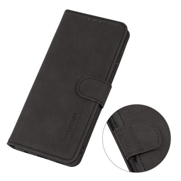 SKALO Asus ROG Phone 7 5G KHAZNEH Pungetui i PU-læder - Sort Black