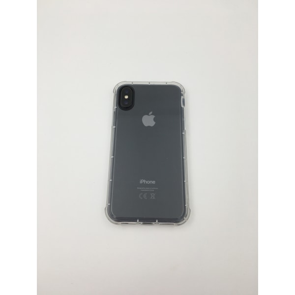 Ekstra slidstærkt TPU cover iPhone X / XS - flere farver Black