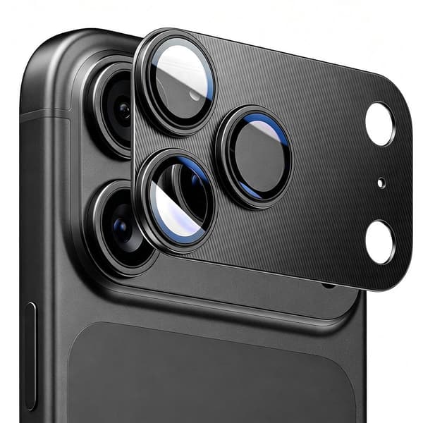 SKALO ENKAY HAT PRINCE Kamerabeskyttelse til iPhone 18 Pro Max - Sort Black