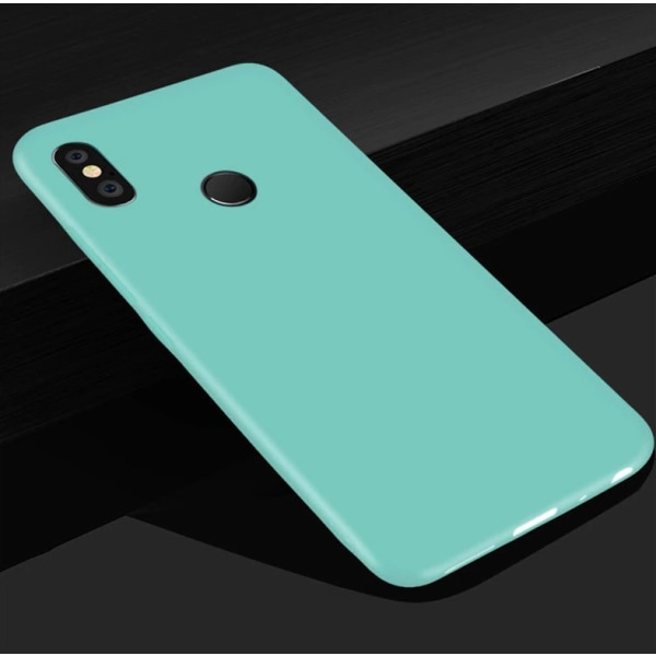 Xiaomi Mi A2 Lite Ultra-ohut silikonikotelo - enemmän värejä Transparent