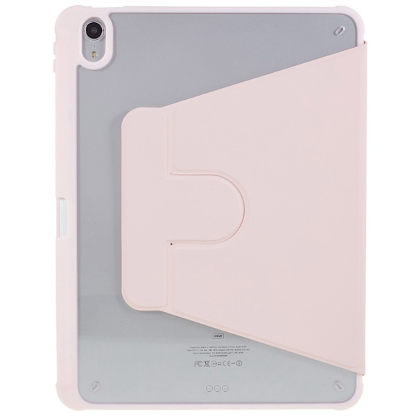 SKALO iPad Air (2020/2022) PU-nahkainen kääntyvä jalusta Kotelo - Pinkki Pink