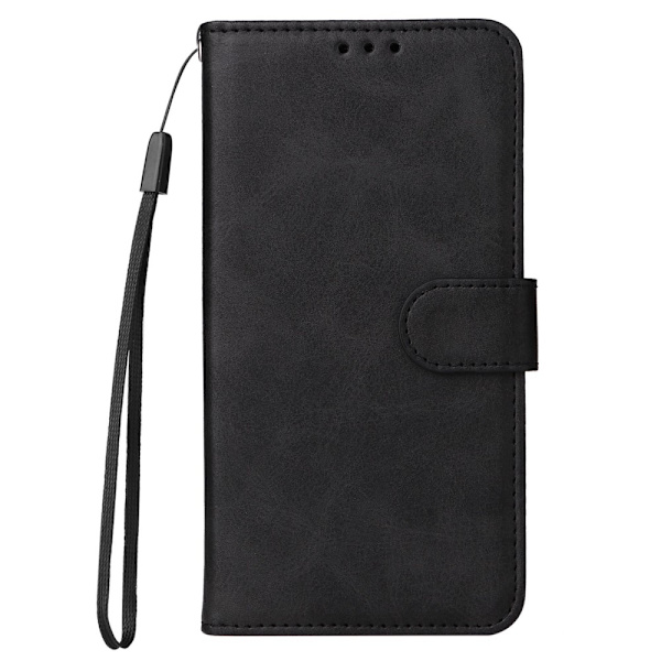 SKALO Xiaomi Redmi Note 12 Pro 5G Flip Cover m. pung i PU-læder - Sort Black