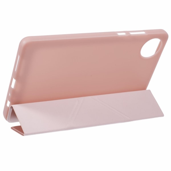 SKALO Xiaomi Redmi Pad SE 8.7 Origami Fold Cover - Rosa guld Pink gold