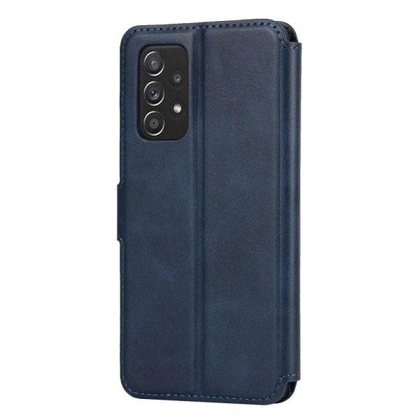 SKALO Samsung A53 5G Premium Cut Plånboksfodral - Blå Blå