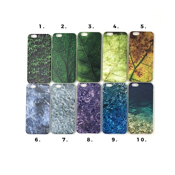 Skal med motiv iPhone 6/6S MultiColor Motiv 8