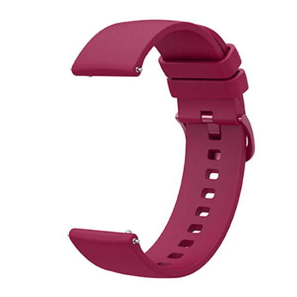 SKALO Silikonearmbånd til Withings ScanWatch 38mm - Vælg farve Wine red