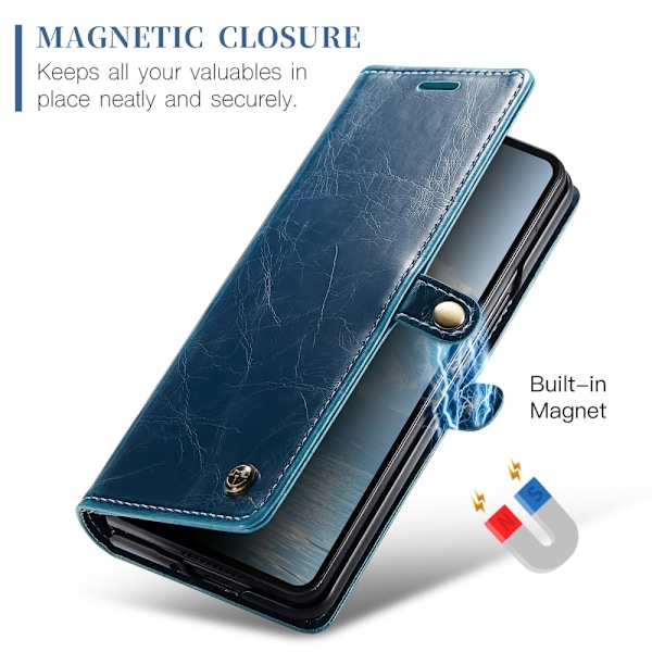 CaseMe Samsung Z Fold6 Pungetui - Blå Blue