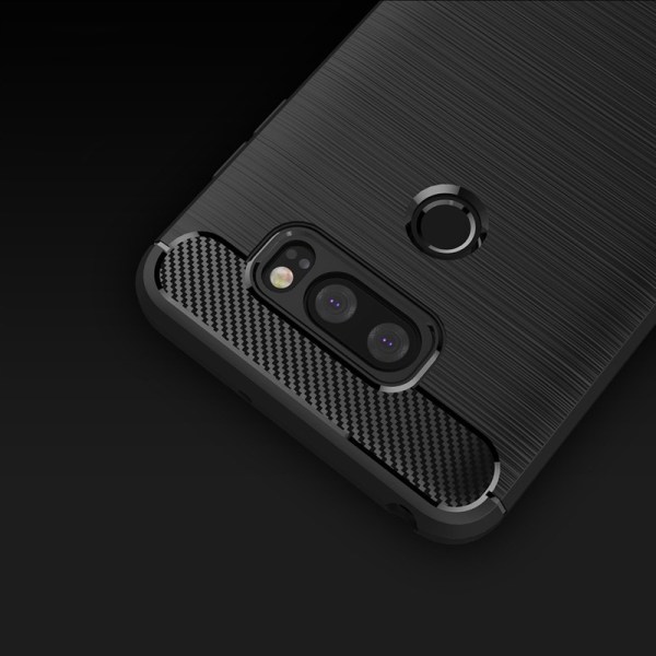 Iskunkestävä Armor Carbon TPU -kotelo LG V30 - enemmän värejä Grey