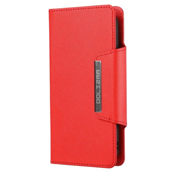 SKALO iPhone 13 Pro Max DOLIZMA 2 i 1 Magnet Wallet Case - Rød Red