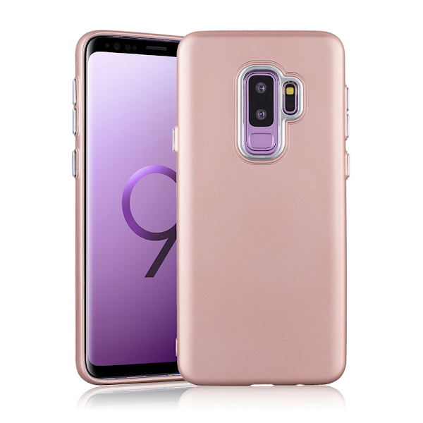 Samsung S9 | TPU-Skal Metallknappar - fler färger Röd