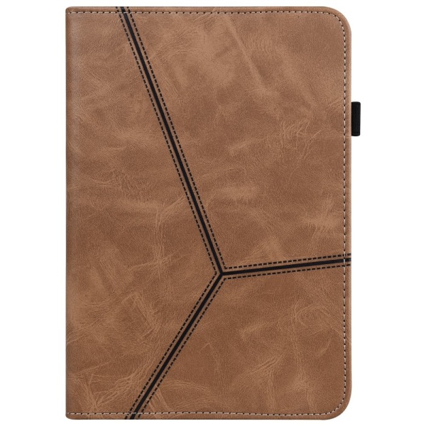 SKALO Samsung Tab A9+ PU-læder Flip Cover - Brun Brown