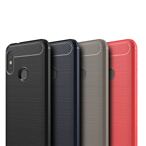 Stöttåligt Armor Carbon TPU-skal Xiaomi Mi A2 Lite Blue