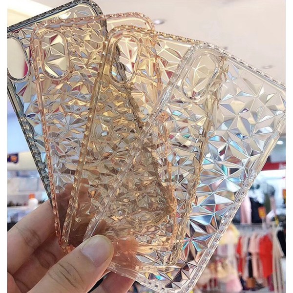 Extra tåligt 3D Diamant TPU iPhone 7/8 PLUS Pink