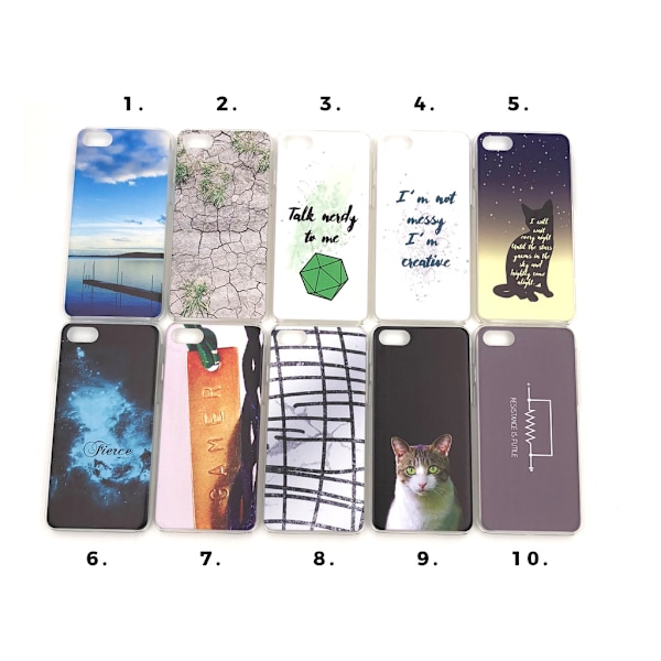 Skal med motiv iPhone 7/8 MultiColor #2
