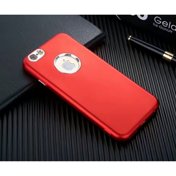 iPhone 7/8 | TPU Shell Metal Buttons - flere farver Red