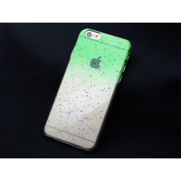 Gradient skal till iPhone 6/6S med vattendroppar Red