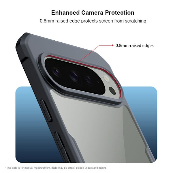 XUNDD Google Pixel 9/9 Pro Beatle Series Skal Svart