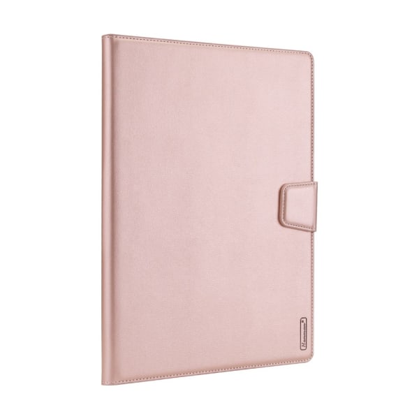 SKALO Samsung Tab S7/S8 PU-nahkainen Lompakkokotelo - Ruusukulta Pink gold