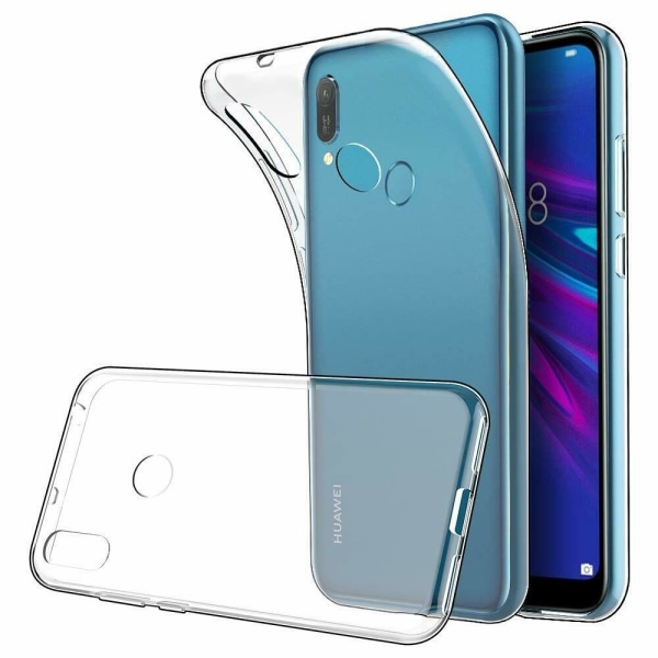 Läpinäkyvä silikoni-TPU-kotelo Huawei Y6 2019:lle Transparent