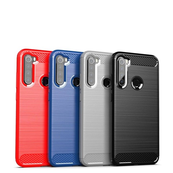 Stöttåligt Armor Carbon TPU-skal Xiaomi Redmi Note 8T Black