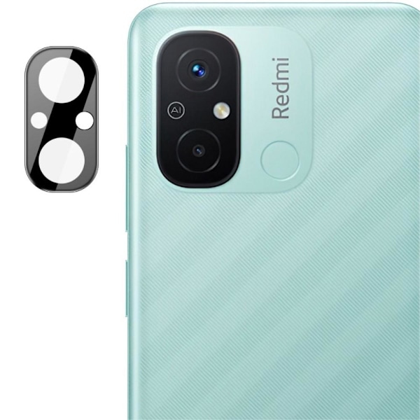 2-KPL SKALO Xiaomi Redmi 12C 3D -panssarilasit kameroille Black