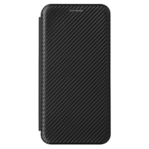 SKALO Samsung S22 Carbon Fiber Plånboksfodral - Svart Svart