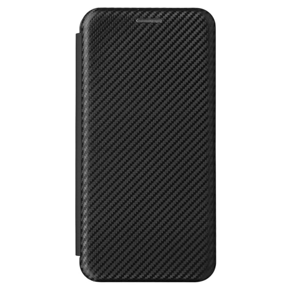 SKALO Samsung S22 Carbon Fiber Pung Taske - Sort Black