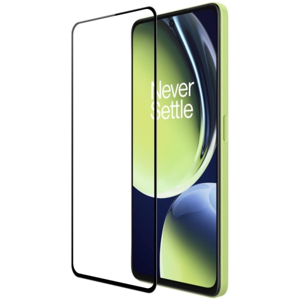 2-PACK SKALO OnePlus Nord CE 3 Lite 5G Heltäckande Skärmskydd Härdat Glas - Svart Svart