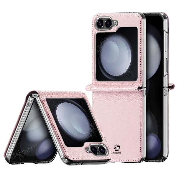 DUX DUCIS Samsung Z Flip6 Bril-Series Fold Cover - Pink Pink