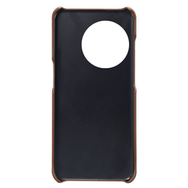 SKALO OnePlus 11 5G PU-læder Kortholder Cover - Brun Brown