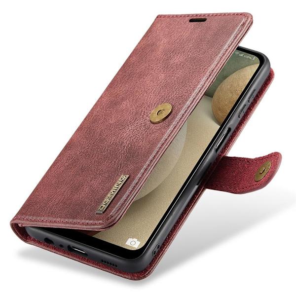 DG MING Samsung A13 5G 2-in-1 magneetti lompakkokotelo - Punainen Red