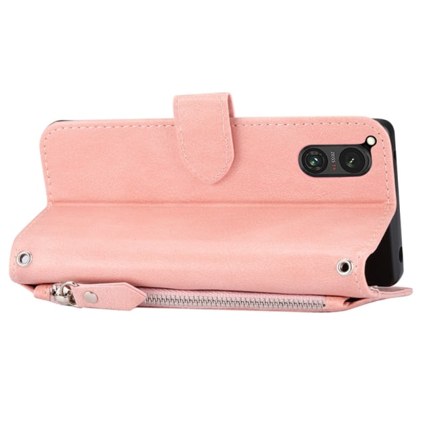 SKALO Sony Xperia 5 V Evelope Clutch 5-Lokeroa - Pinkki Pink