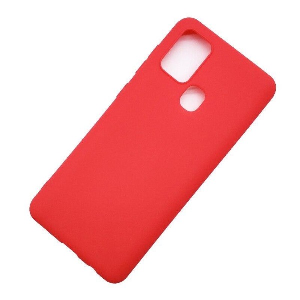 SKALO Samsung A21s Ultraohut TPU-kuori - Valitse väri Red