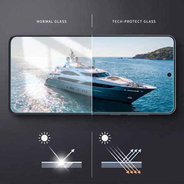 Tech-Protect Quick Set AR+ Skærmbeskyttelse til Samsung Galaxy S26+ - Sort Black