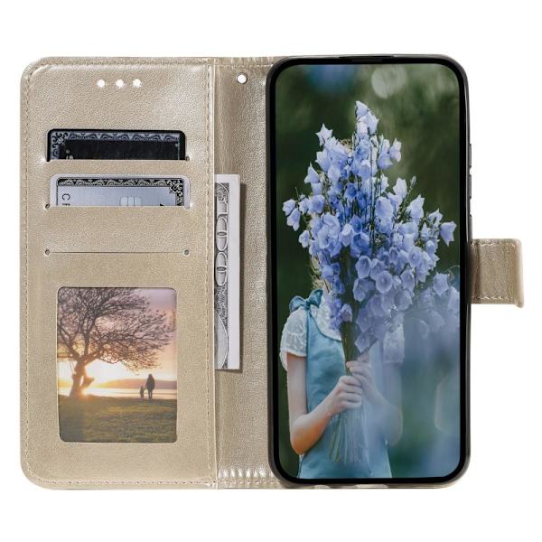 SKALO Xiaomi 13 Pro 5G Mandala lompakkokotelo - Kulta Gold
