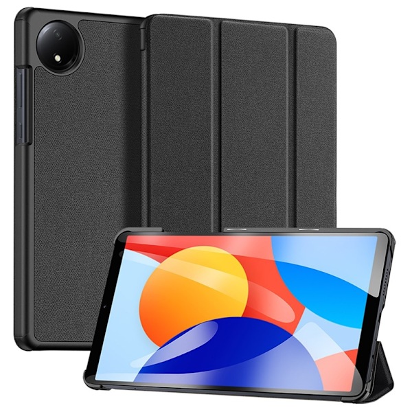 DUX DUCIS Xiaomi Redmi Pad SE 8.7 DOMO Series Trifold Suojakotelo - Musta Black