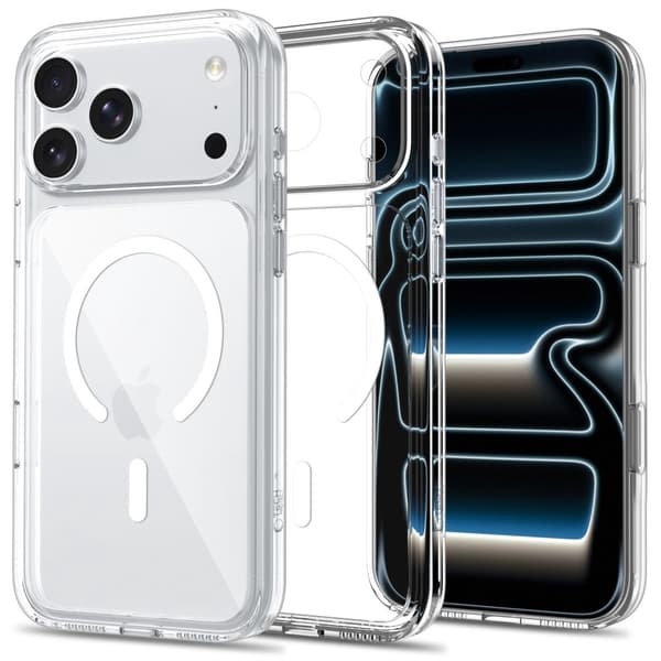 Tech-Protect Flexair Hybrid CC MagSafe Cover til iPhone 17 Pro Max - Transparent Transparent