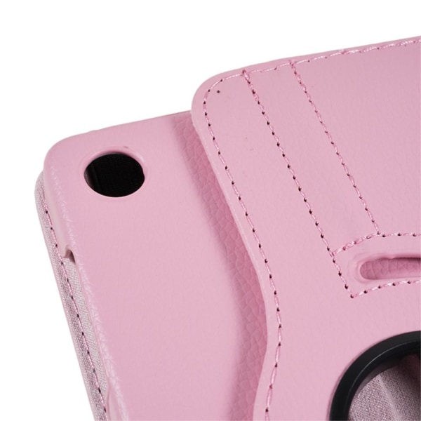SKALO Lenovo Tab M8 Gen 4 360 Litchi Suojakotelo - Pinkki Pink
