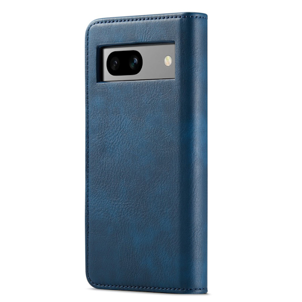 DG MING Google Pixel 7a 2-in-1 magneetti lompakkokotelo - Sininen Blue