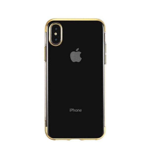 Design TPU-skal Electro Plating till iPhone X/Xs Black
