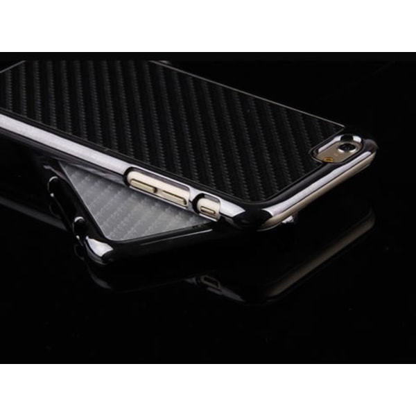 iPhone 6/6S Carbon fiber Skal - fler färger Vit