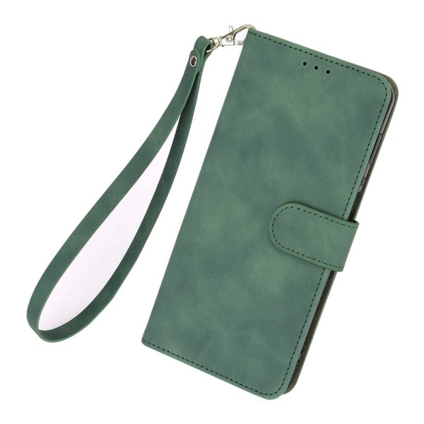 SKALO Samsung Z Fold5 Plånboksfodral i PU-Läder - Grön Grön
