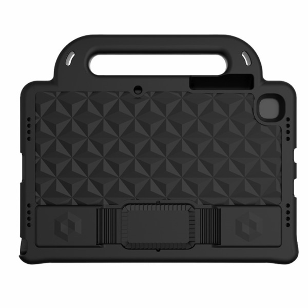 SKALO Samsung Tab S6 Lite Rhombus Cover med håndtag - Sort Black
