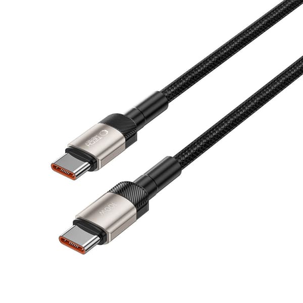 Tech-Protect UltraBoost Evo USB-C-kaapeli 100W 2m - Titanium Grey