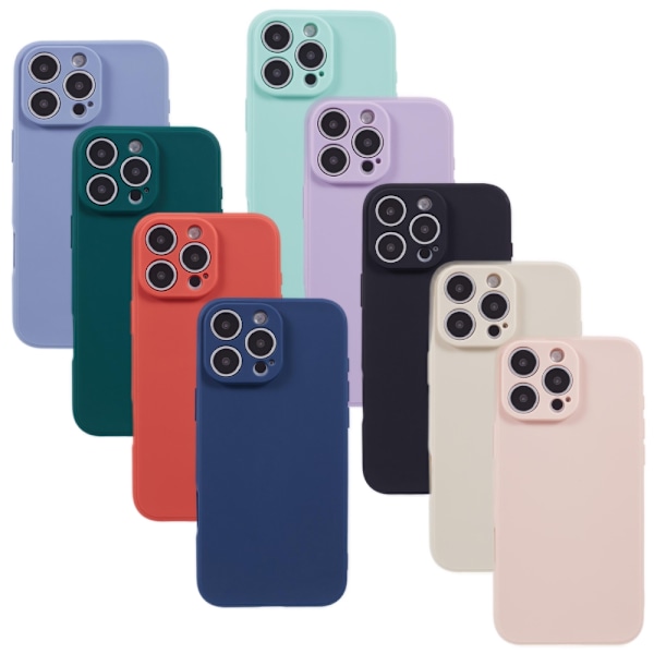 SKALO iPhone 16 Pro Ultratunn TPU-Skal - Fler färger Turkos