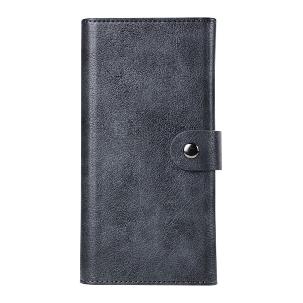 VILI iPhone 16 GVB Series Flip Cover m. pung i PU-læder - Sort Black